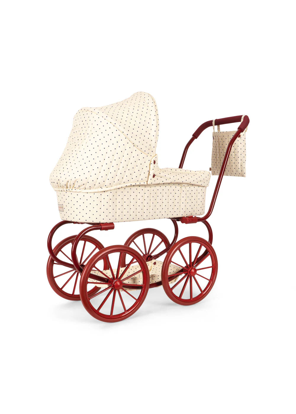Coche / Moises Vintage para muñecas Minnie - Estate dot