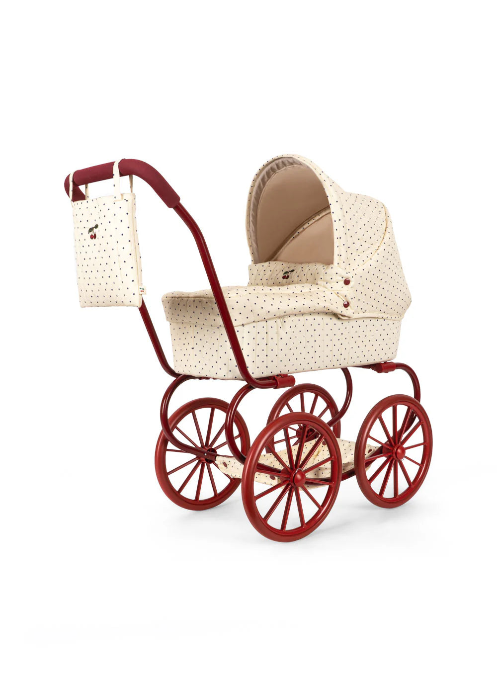 Coche / Moises Vintage para muñecas Minnie - Estate dot