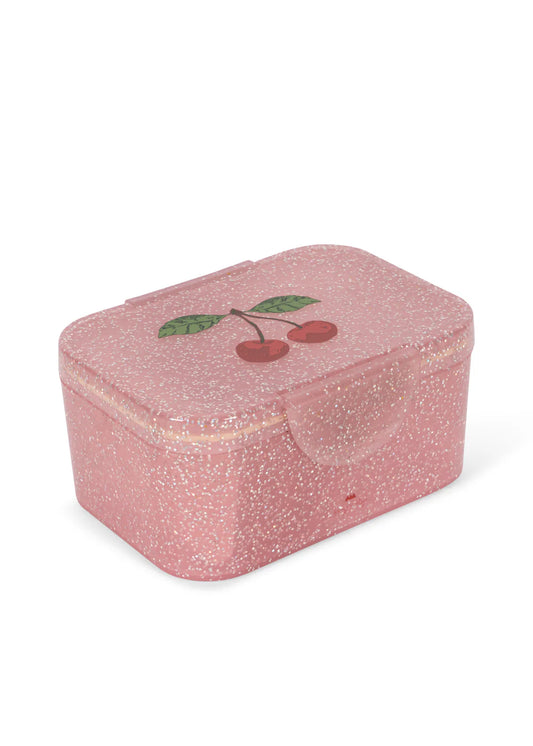 Lunch box - Cherry glitter