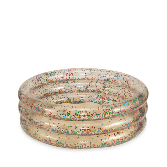 Piscina mini transparent confetti