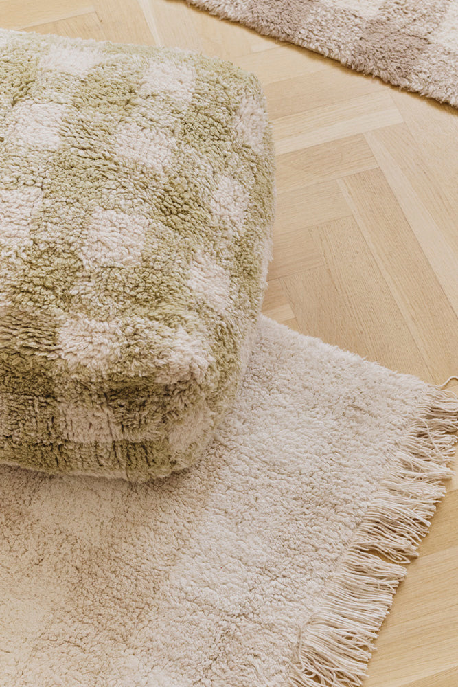 Pouf Vichy Matcha