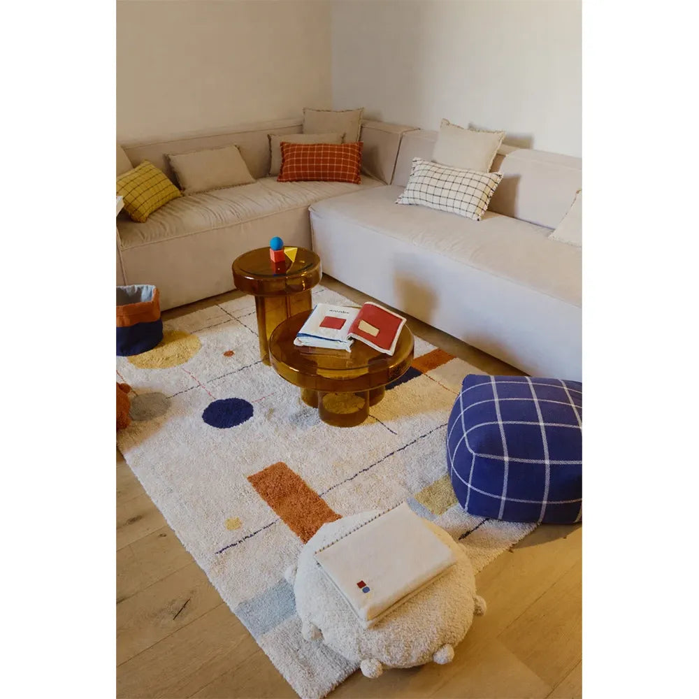 Pouf Geo block