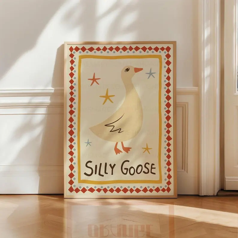 Lámina / poster - Silly Goose