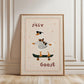 Lámina / poster - Silly Goose skater
