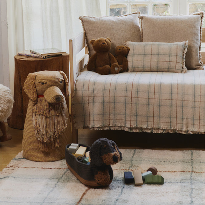 Cojín Handloome - Blue sage