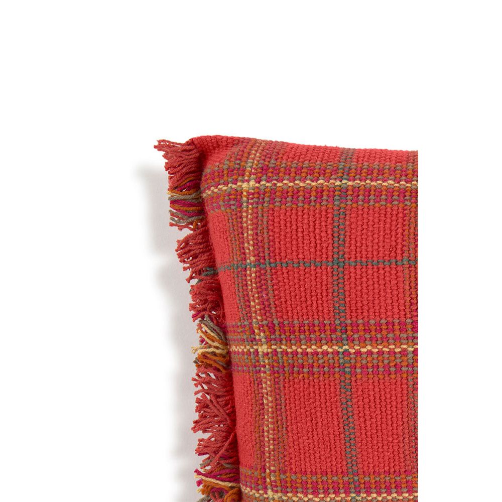 Cojín Handloome - Mapple red