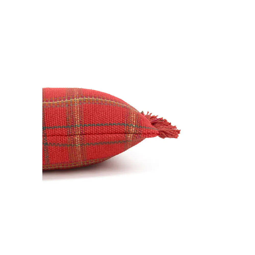 Cojín Handloome - Mapple red