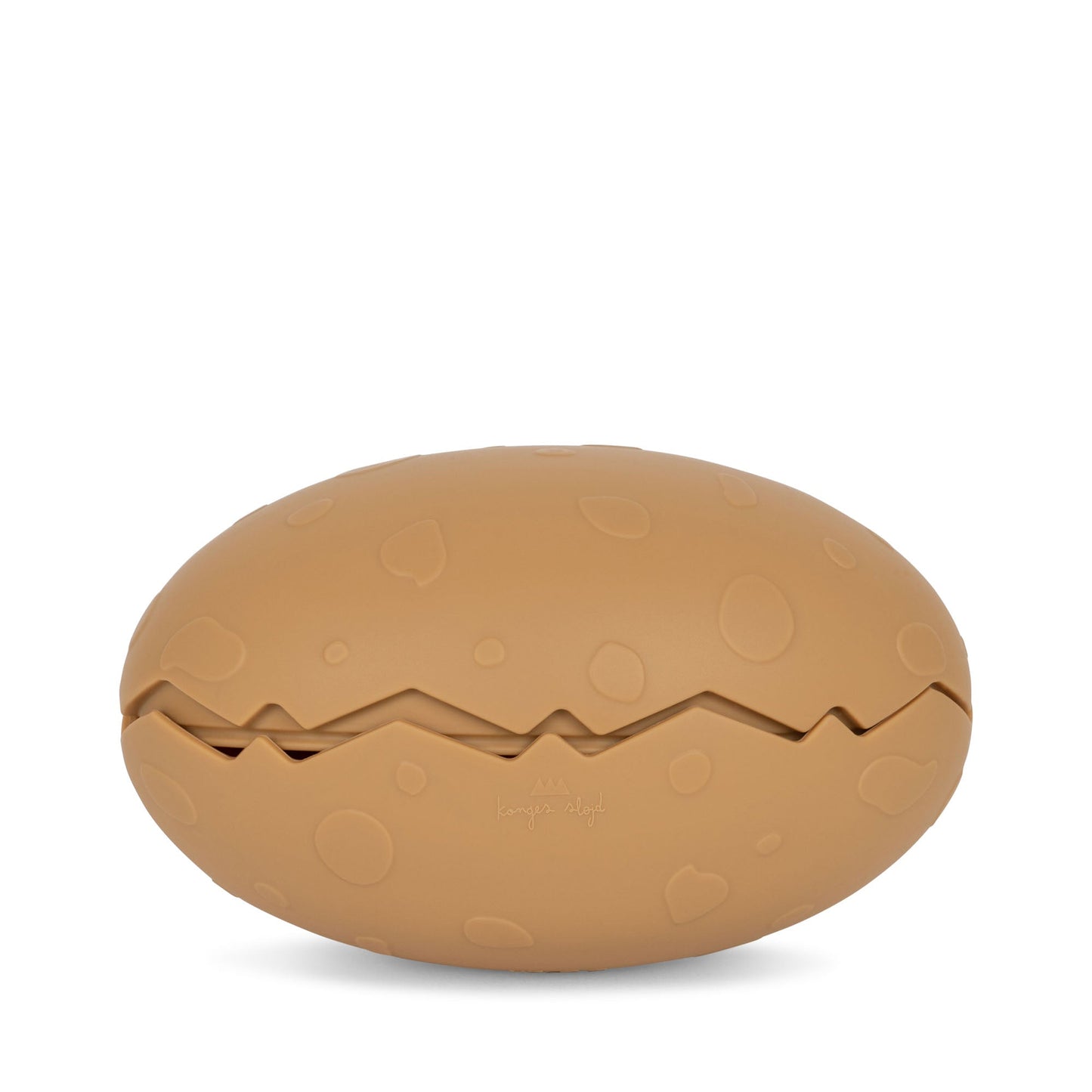 Silicone bath toy Dino Egg - Almond mix