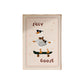 Lámina / poster - Silly Goose skater