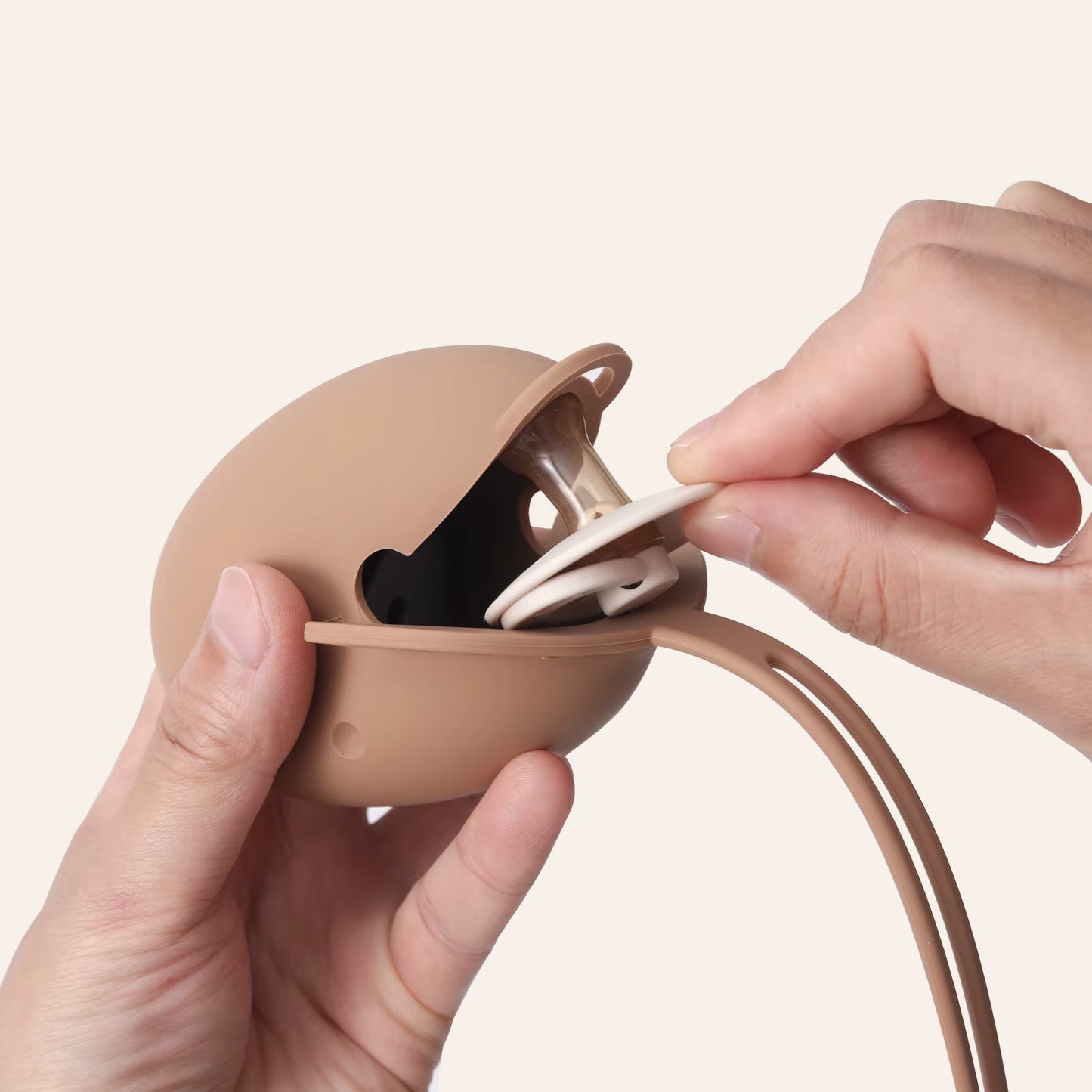 Colgante Guarda Chupetes Silicona - Lime