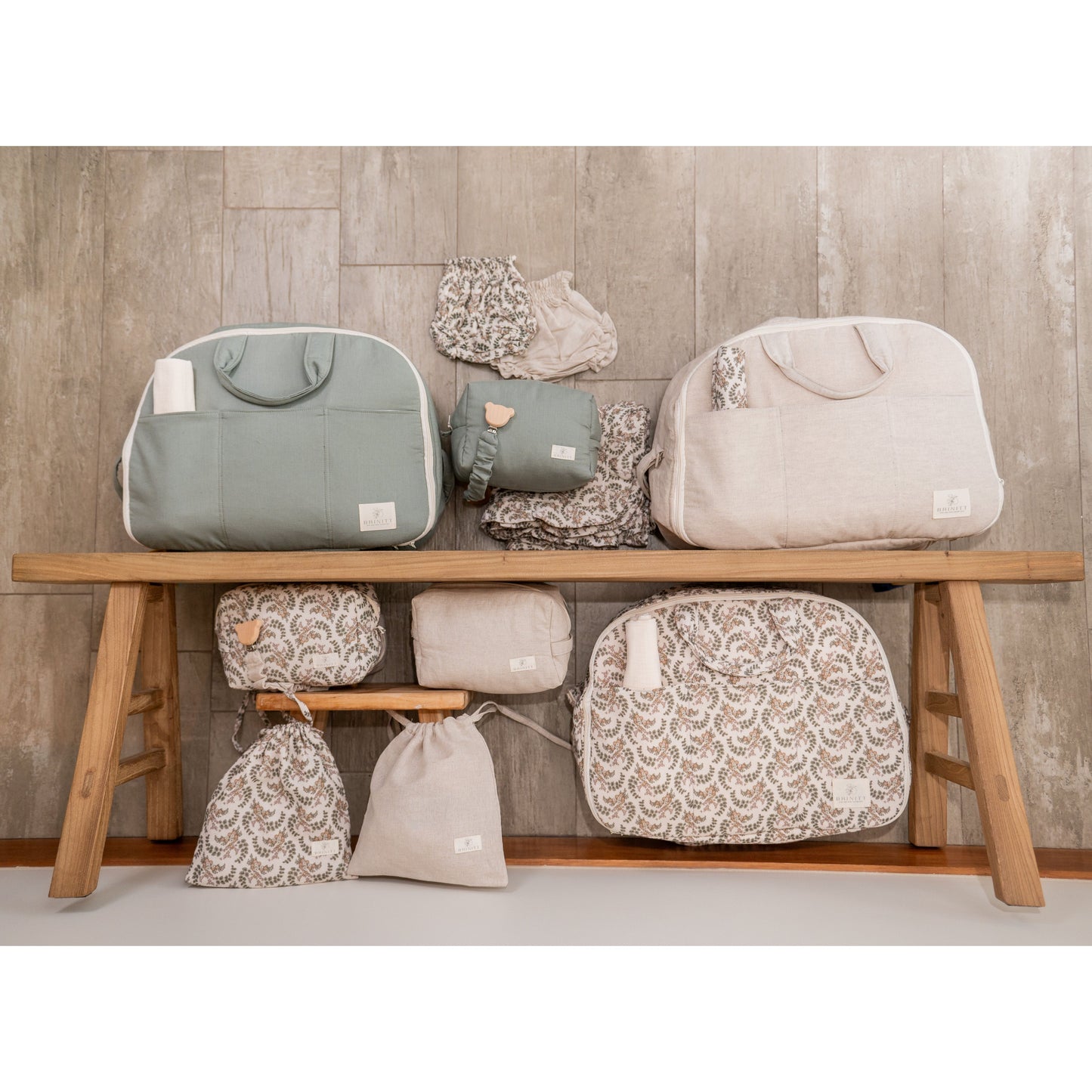 Maleta maternal - Floreado