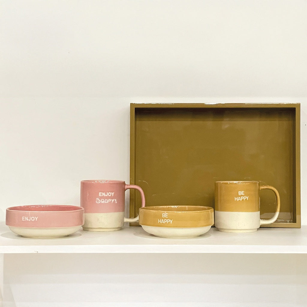 Set 4 bowls cerámica - Colors
