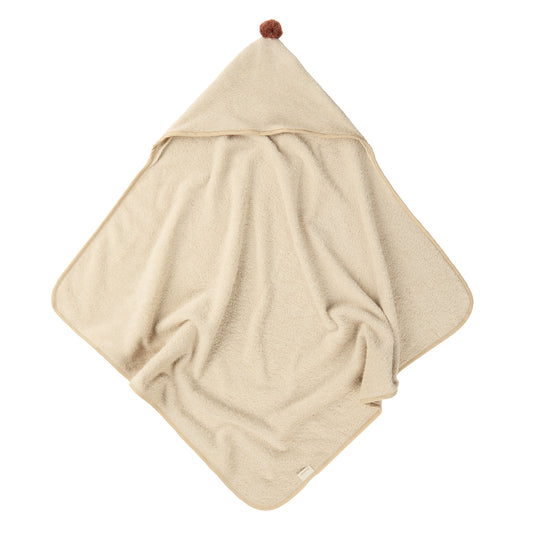 Toalla con capucha So Cute - Almond