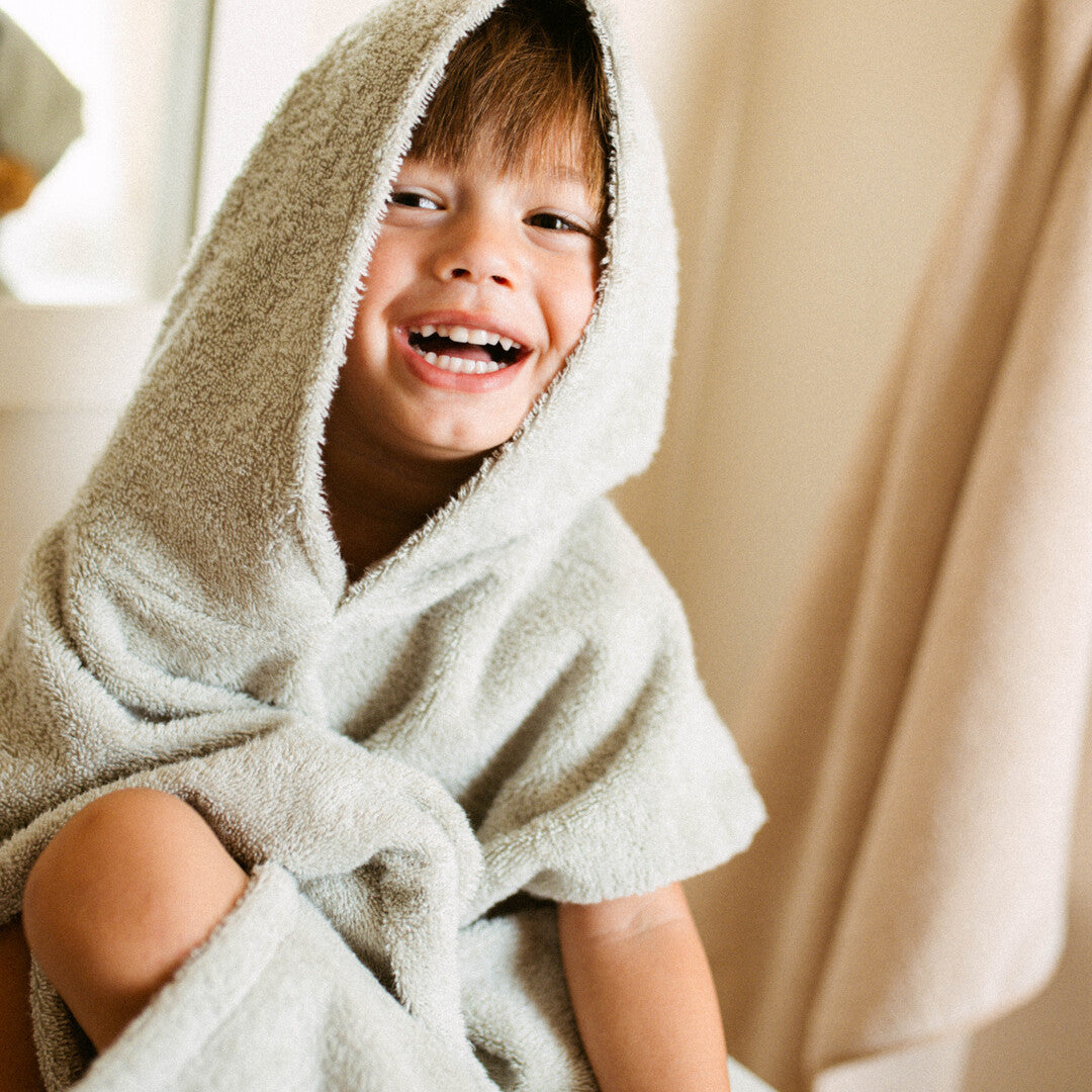 Toalla poncho So Cute - Natural