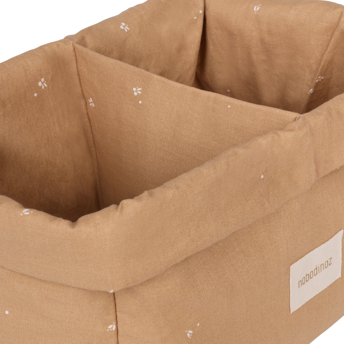 Cesta organizador doble - Blush little cherries