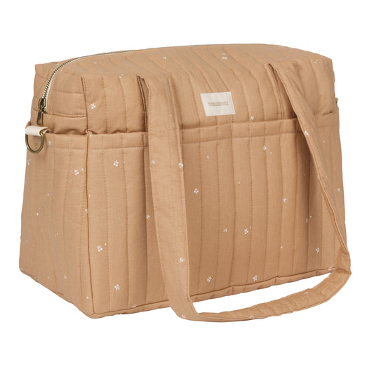 Bolso cambiador apto para coche Stories - Blush Little Cherries