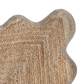 Alfombra yute scalloped