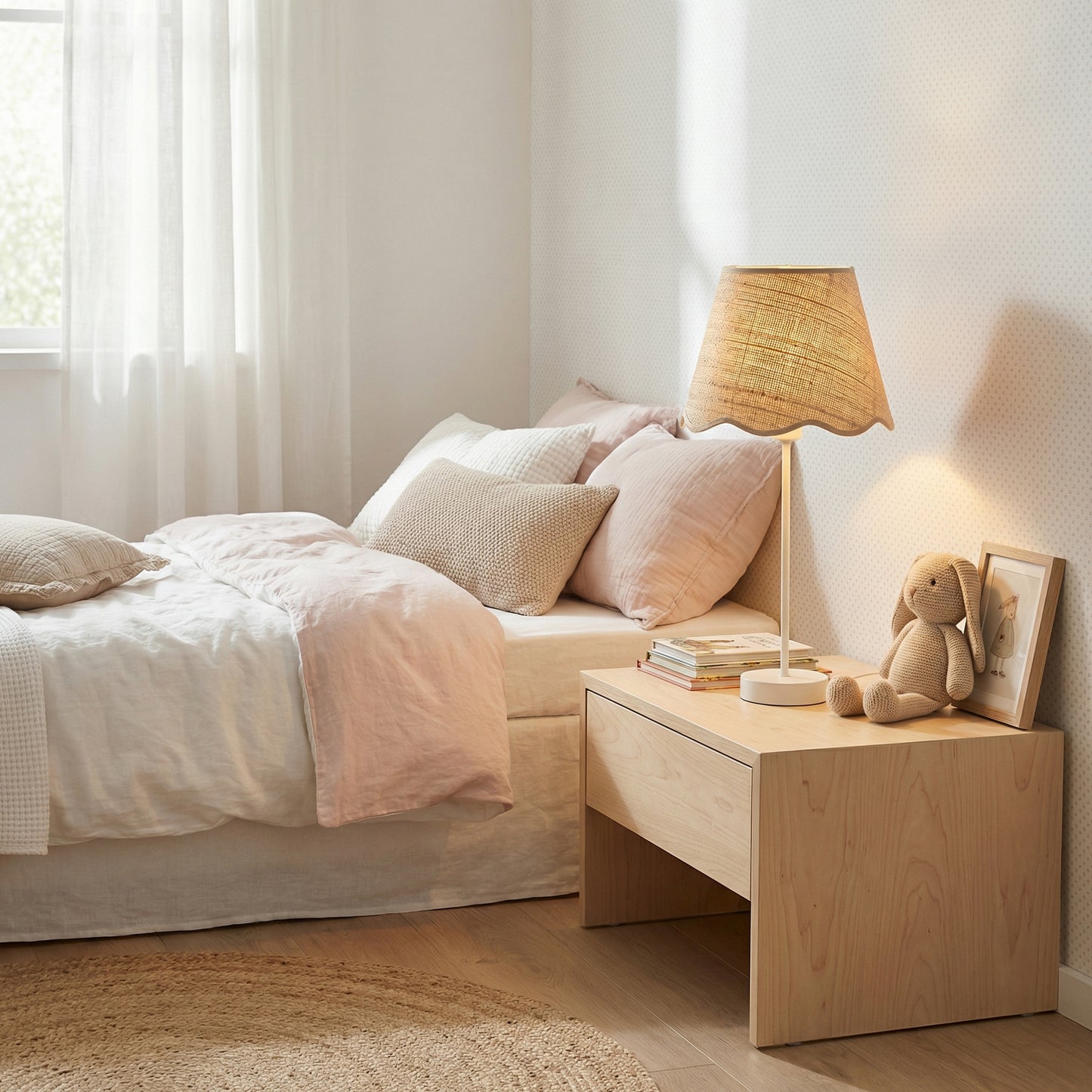 Lampara sobremesa scalloped Tall