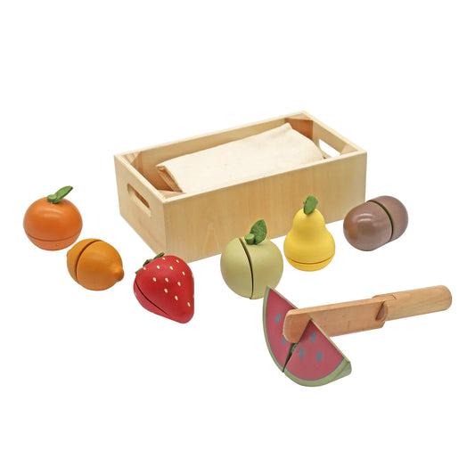 Set de frutas magnéticas una caja