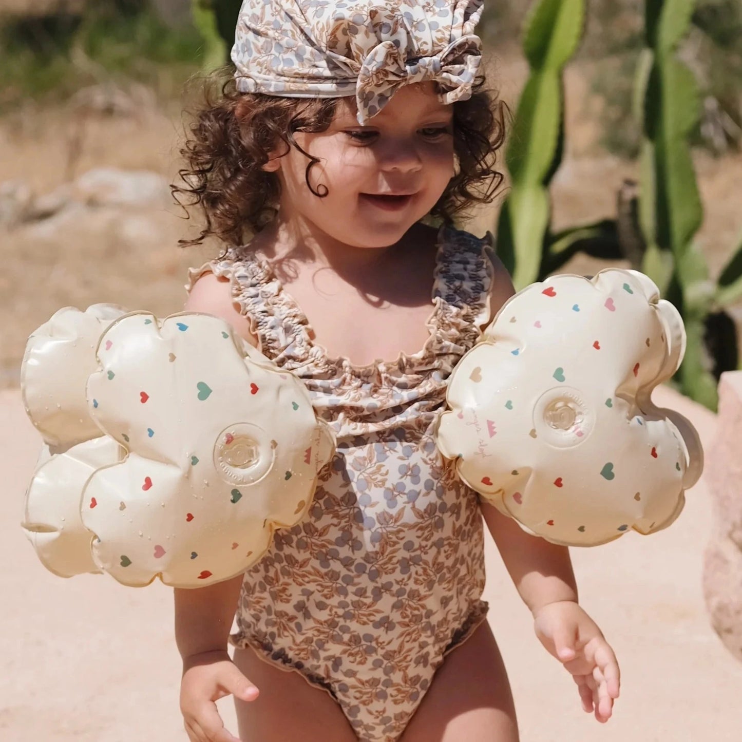 Alitas Swim Wings - Multi hearts
