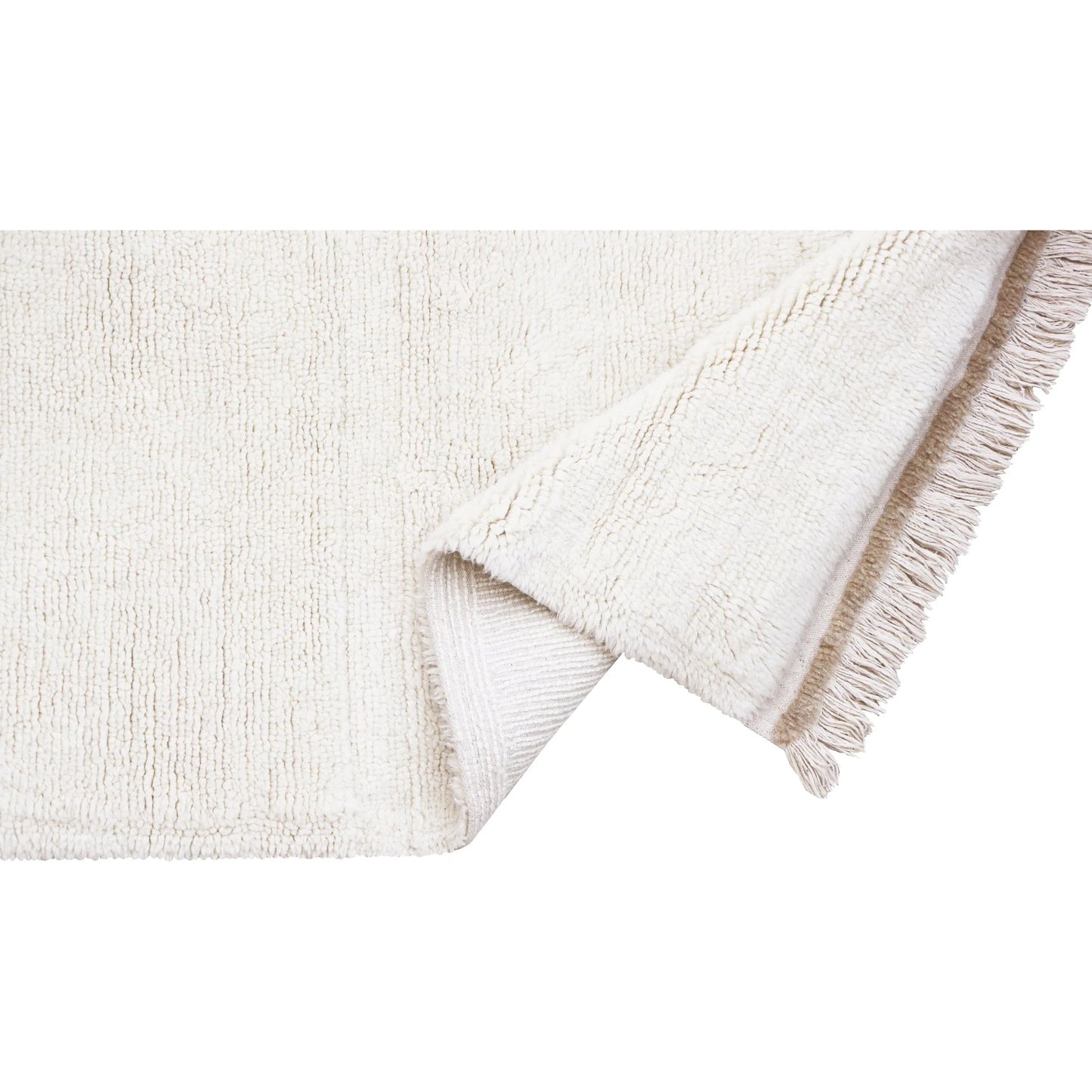 Alfombra lavable de pasillo steppe sheep white - 80x140 cm