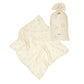 Set de regalo / Muselina Estampada Wabi Sabi - Brown Hoshi Birds