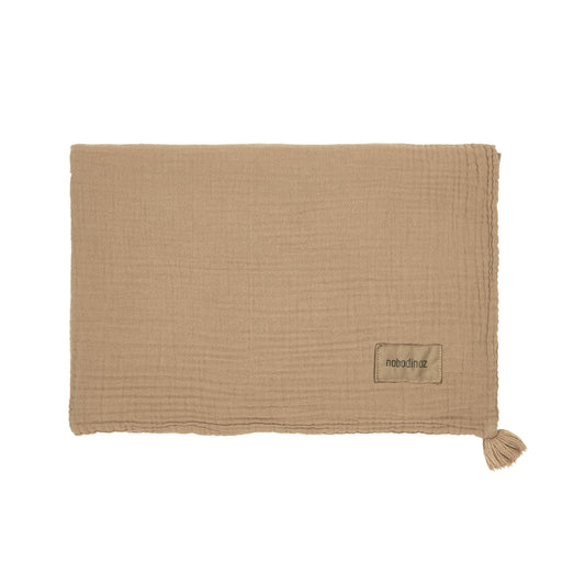 Manta de muselina doble Wabi Sabi - Sesame