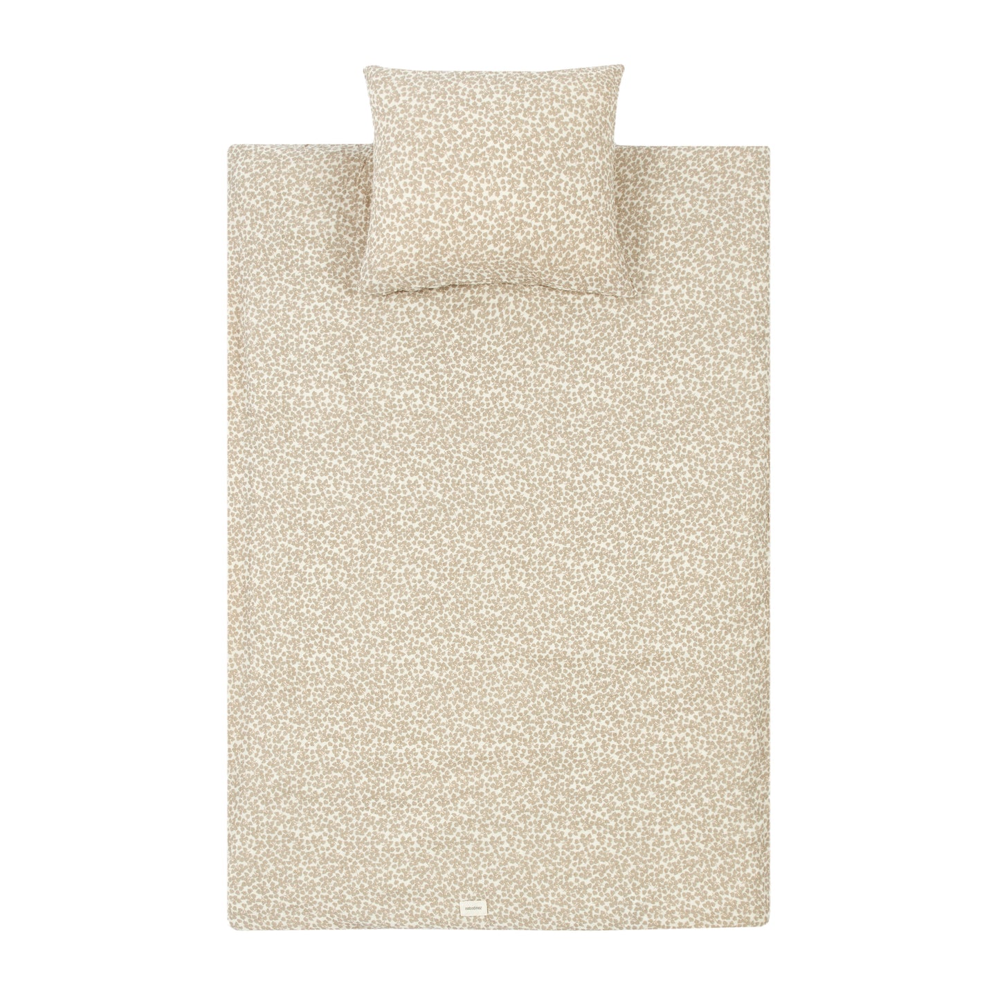 Funda nórdica Cuna BB Wabi-Sabi (Doble gasa algodón lavado) - Light Green Yumiko
