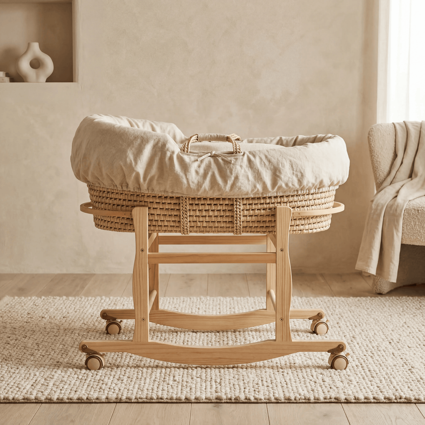 Soporte para capazo / moisés con ruedas