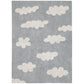 Alfombra lavable Clouds Grey - 120 x 160 cm