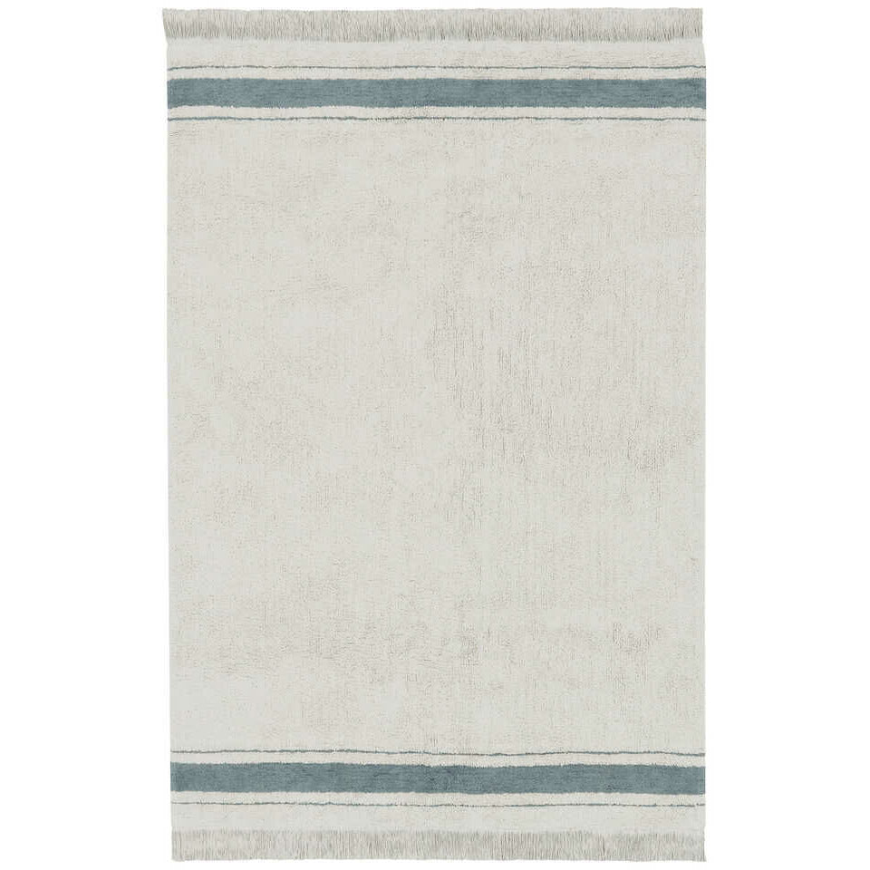 Alfombra lavable Gastro Vintage Blue - 140 x 200 cm