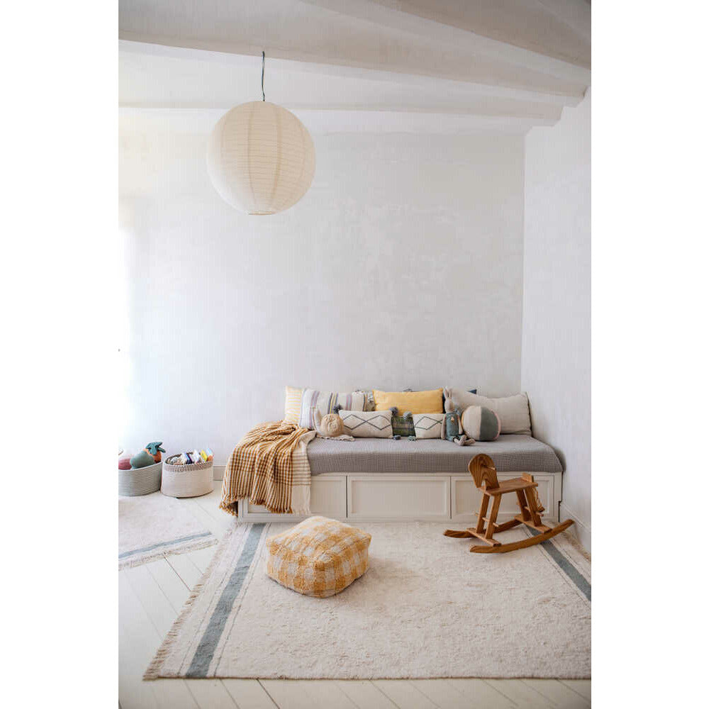 Alfombra lavable Gastro Vintage Blue - 140 x 200 cm