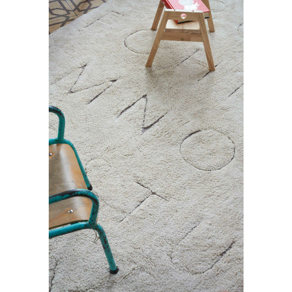 Alfombra lavable RugCycled ABC - 140 x 200 cm