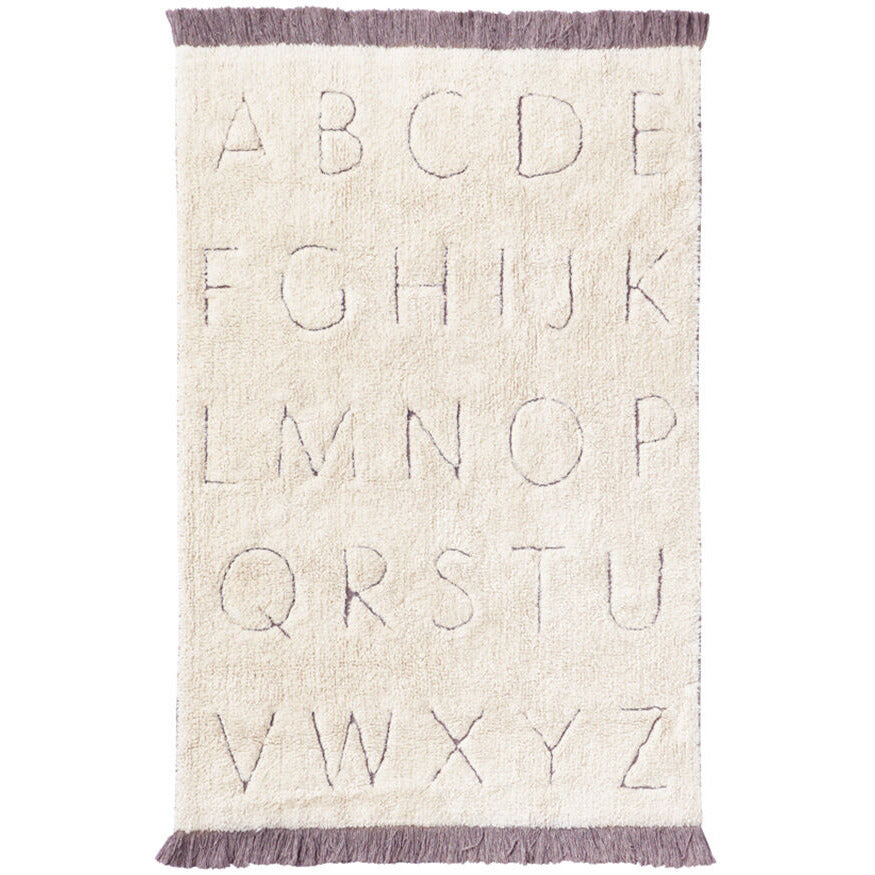 Alfombra lavable RugCycled ABC - 90 x 130 cm