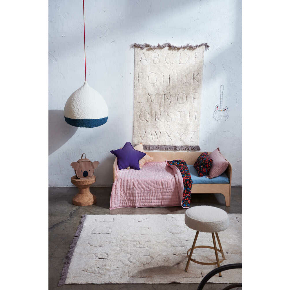 Alfombra lavable RugCycled ABC - 90 x 130 cm