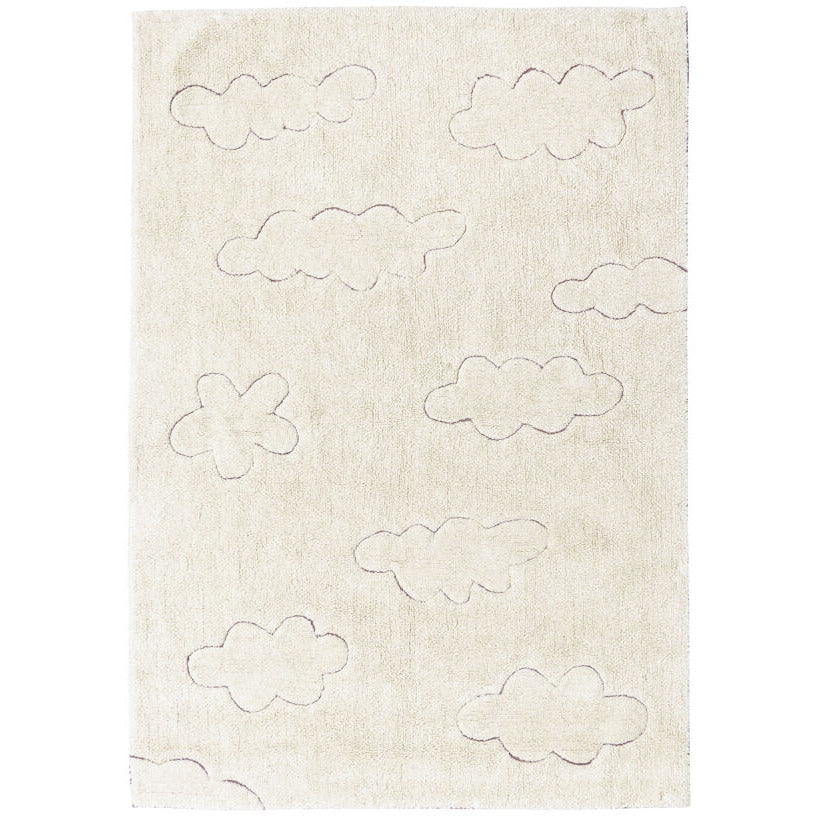 Alfombra lavable RugCycled Clouds - 120 x 160 cm