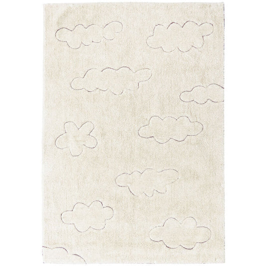 Alfombra lavable RugCycled Clouds - 140 x 200 cm