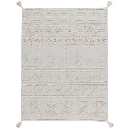 Alfombra lavable tribu - Natural