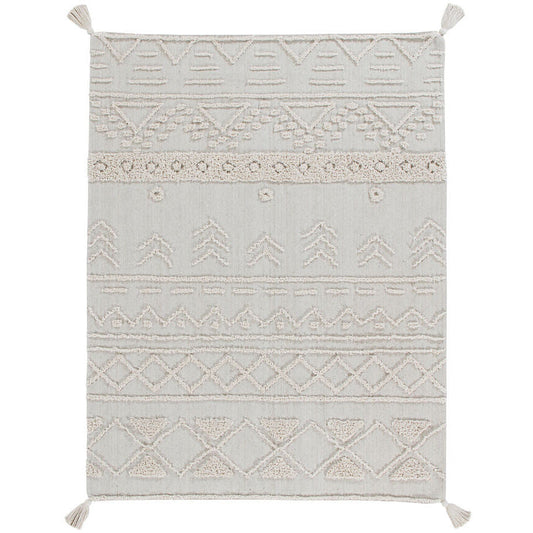 Alfombra lavable tribu - Natural