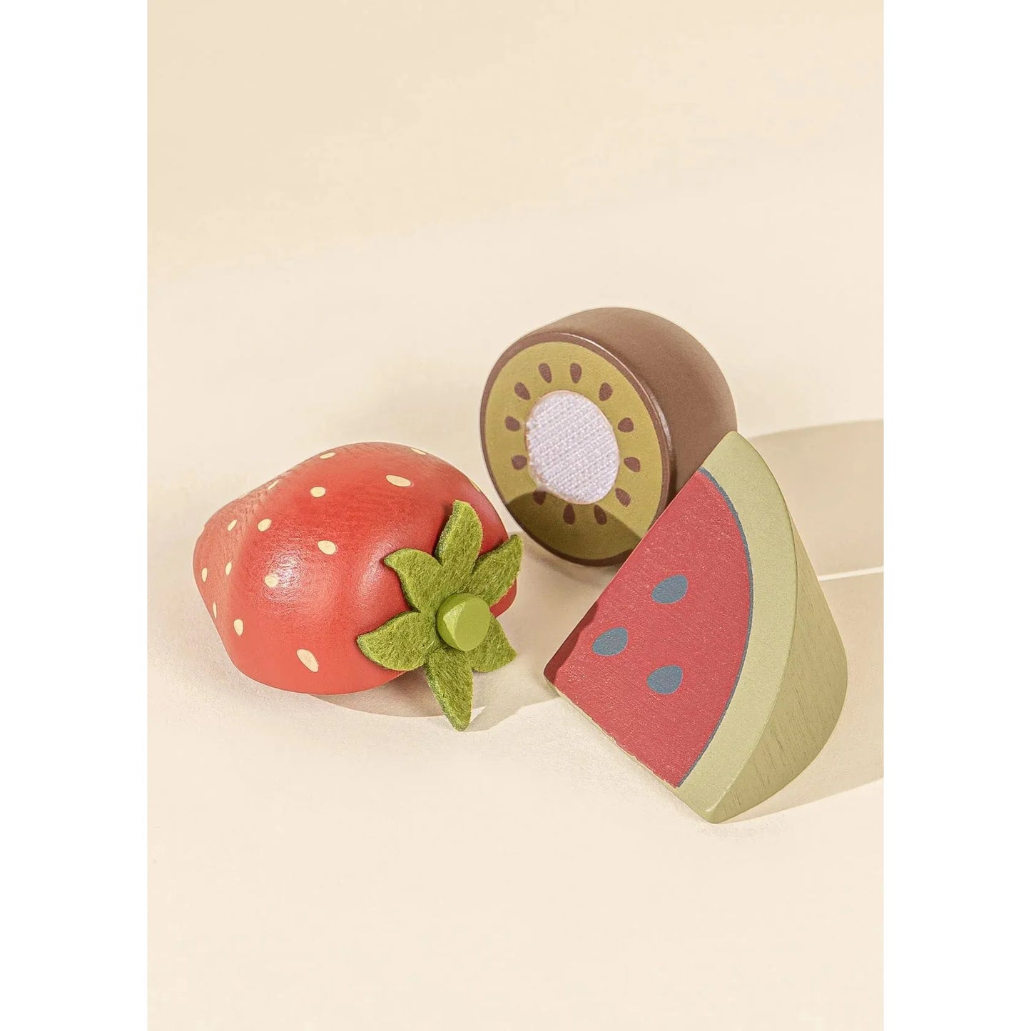 Set de frutas magnéticas una caja