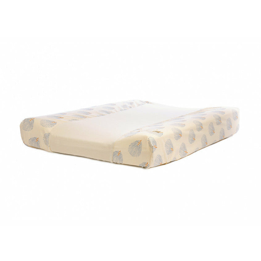 Funda de mudador Calma - Blue Gatsby / Cream