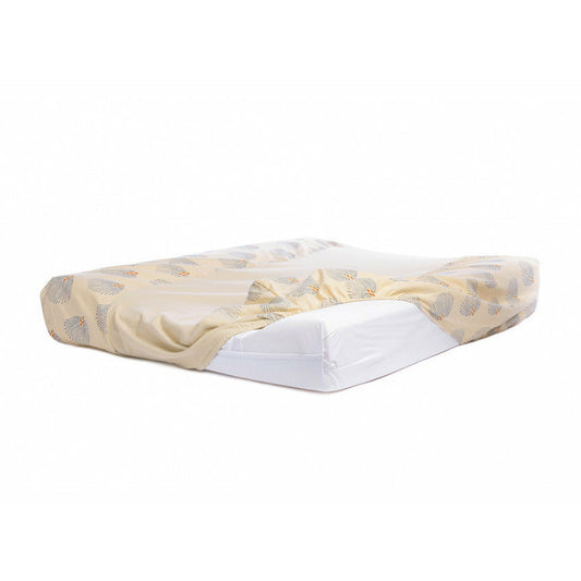 Funda de mudador Calma - Blue Gatsby / Cream