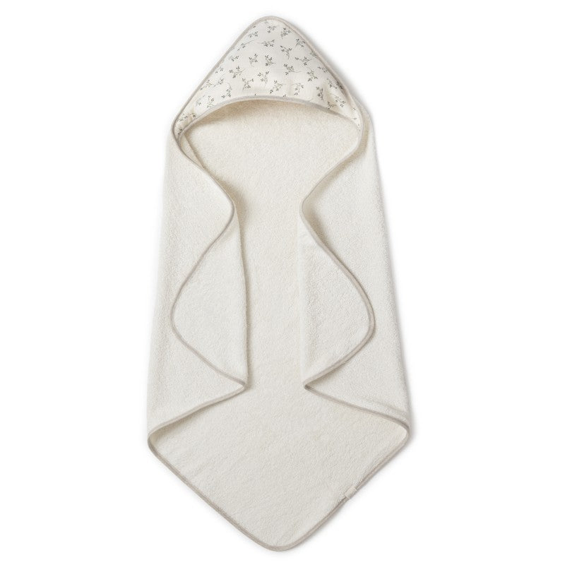 Toalla con capucha - Olive bloom