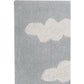 Alfombra lavable Clouds Grey - 120 x 160 cm