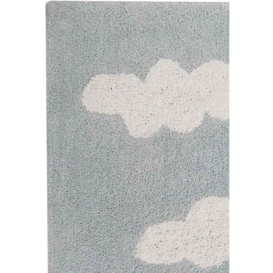 Alfombra lavable Clouds Grey - 120 x 160 cm