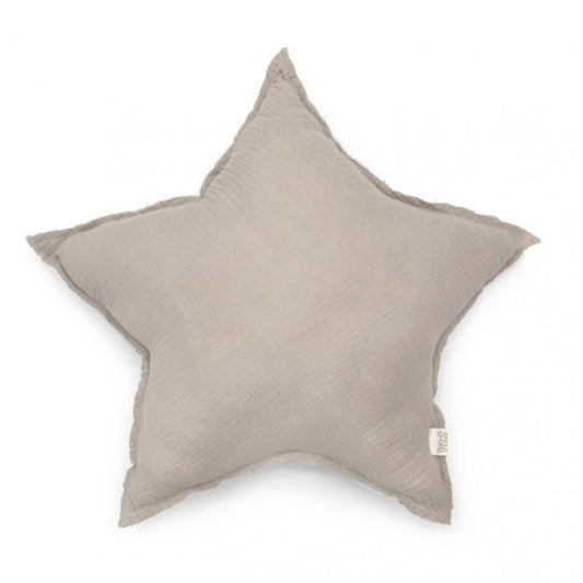 Cojín estrella - latte powder