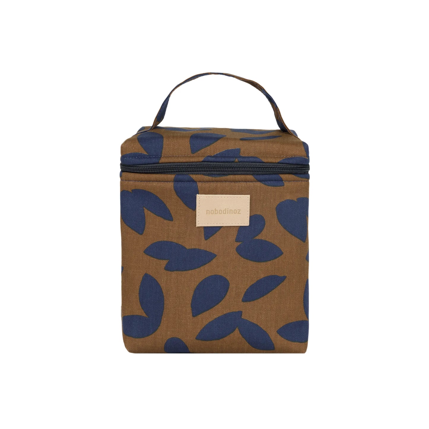 Bolsa Isotérmica Hyde Park para almuerzo y mamaderas - Blue leaves