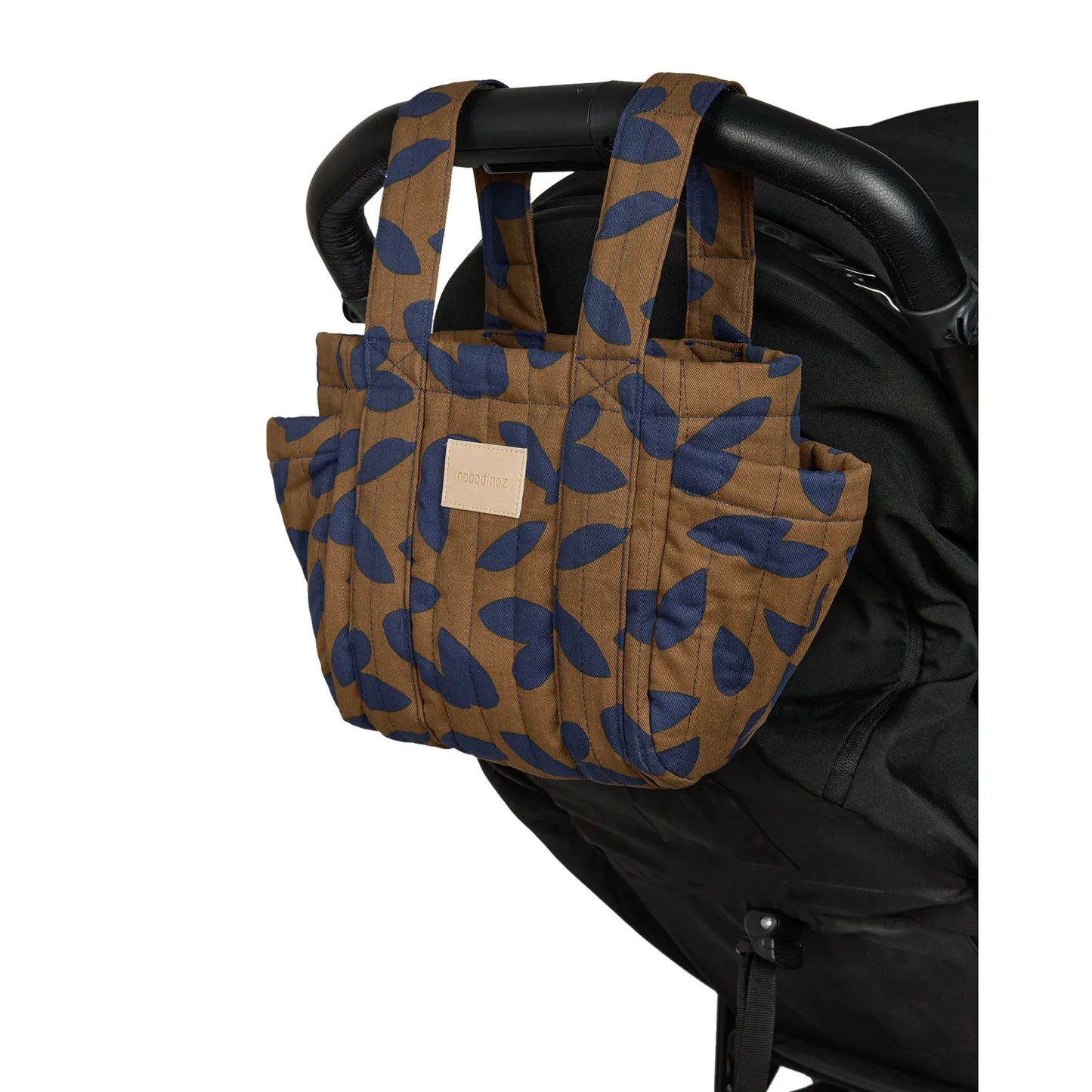 Organizador de cochecito Hyde Park - Blue leaves