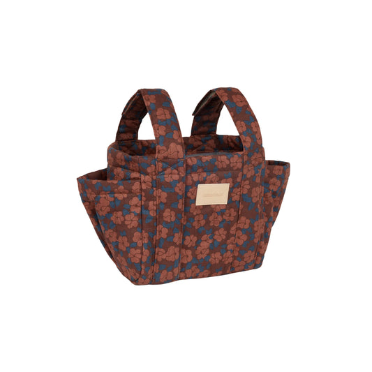 Organizador de cochecito Hyde Park - Maroon poppies