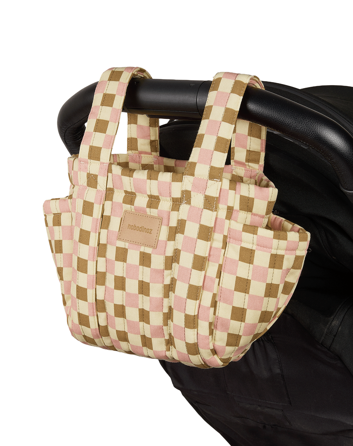 Bolso Organizador de cochecito Hyde Park - Yellow pink mosaic